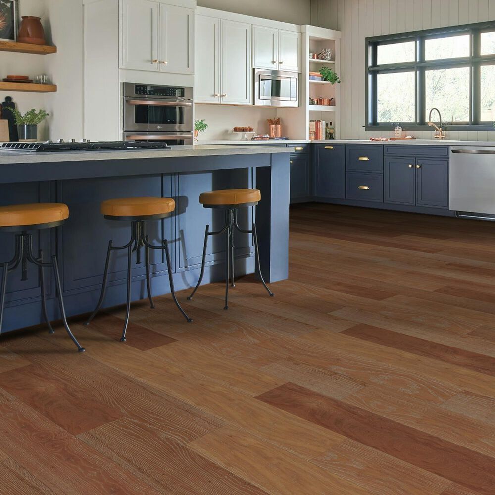 Hartco TimberBrushed Gold Charcoal Heather Oak Engineered Hardwood, , large