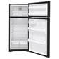 GE 17.5 Cu. Ft. Top-Freezer Refrigerator in Black, , large