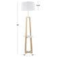 Lumisource Cosmo Floor Lamp in Gold and White, , large
