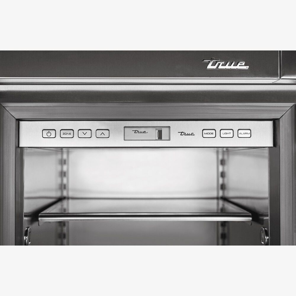 True Residential 28 Cu. Ft. Left-Hinge ADA Height Clear Ice Machine in Stainless Steel, , large