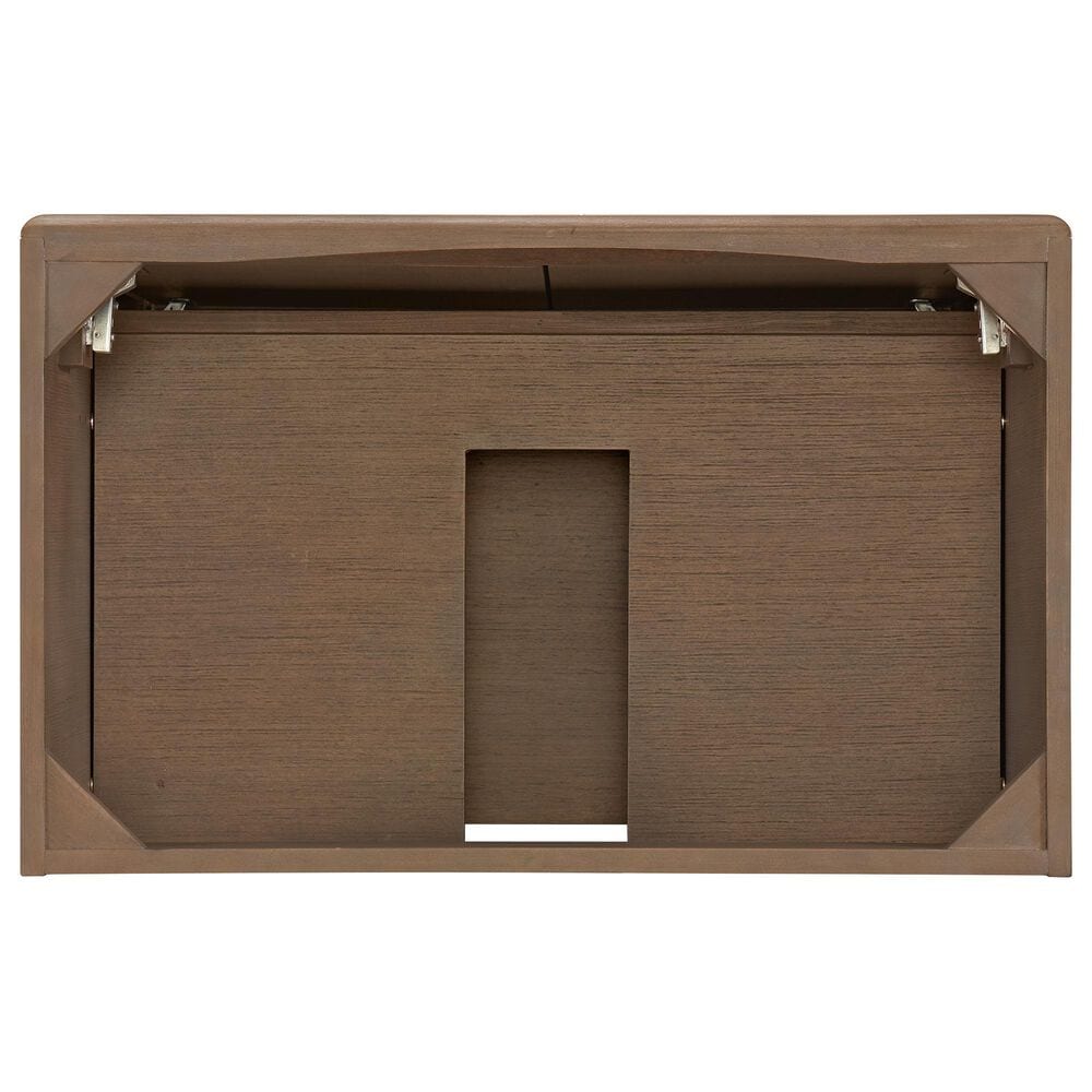 37B Mertola 30" Single Bathroom Vanity Cabinet in Walnut Drift with White Composite Stone Top and Backsplash, , large