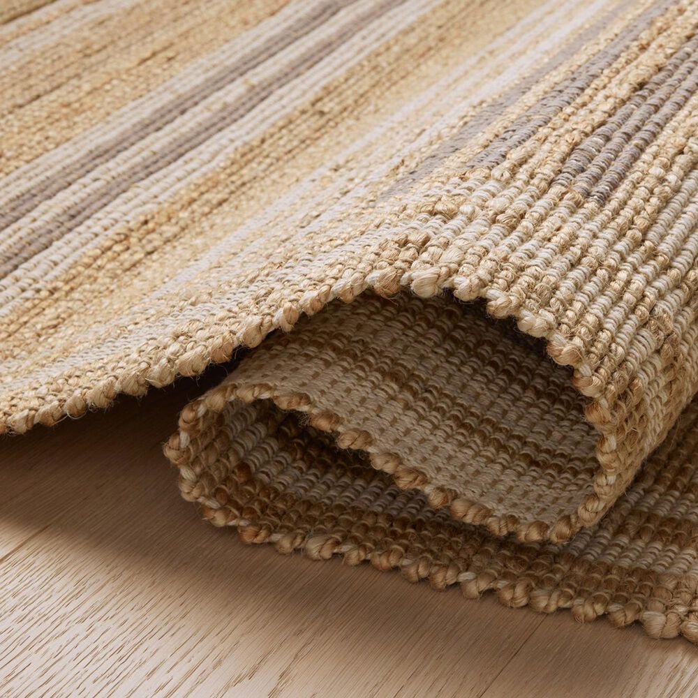 Chris Loves Julia x Loloi Judy 8&#39;6&quot; x 11&#39;6&quot; Natural and Dove Area Rug, , large