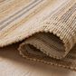 Chris Loves Julia x Loloi Judy 8"6" x 11"6" Natural and Dove Area Rug, , large