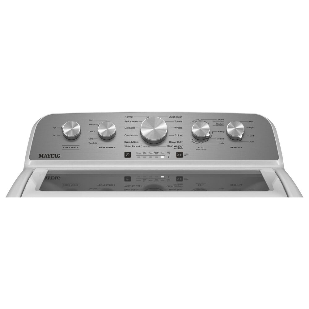 Maytag 4.8 cu. ft. Top Load Washer with Extra Power in White, , large
