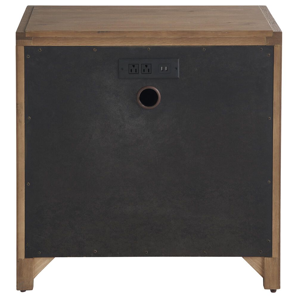 Universal Furniture Weekender King Panel Bed with Two Nightstands in Sand Dune, , large