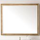 James Martin Vanities Glenbrooke 48" Rectangular Mirror in Light Natural Oak, , large