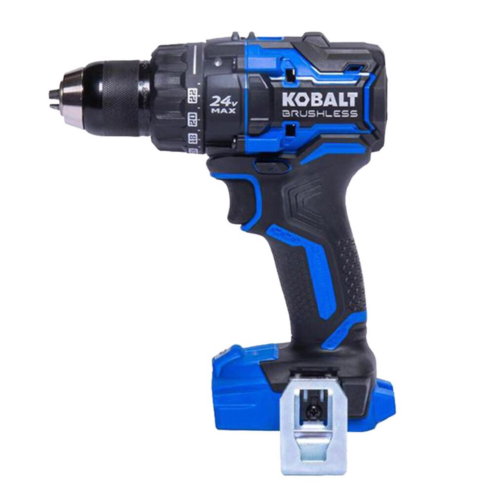Kobalt XTR 24-Volt 1/2&quot; Keyless Brushless Cordless Drill in Black and Blue, , large