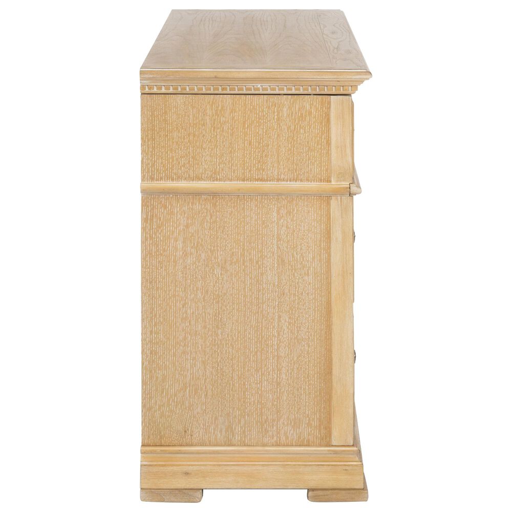 Homestyles Manor House 6 Drawer Dresser in Brown, , large