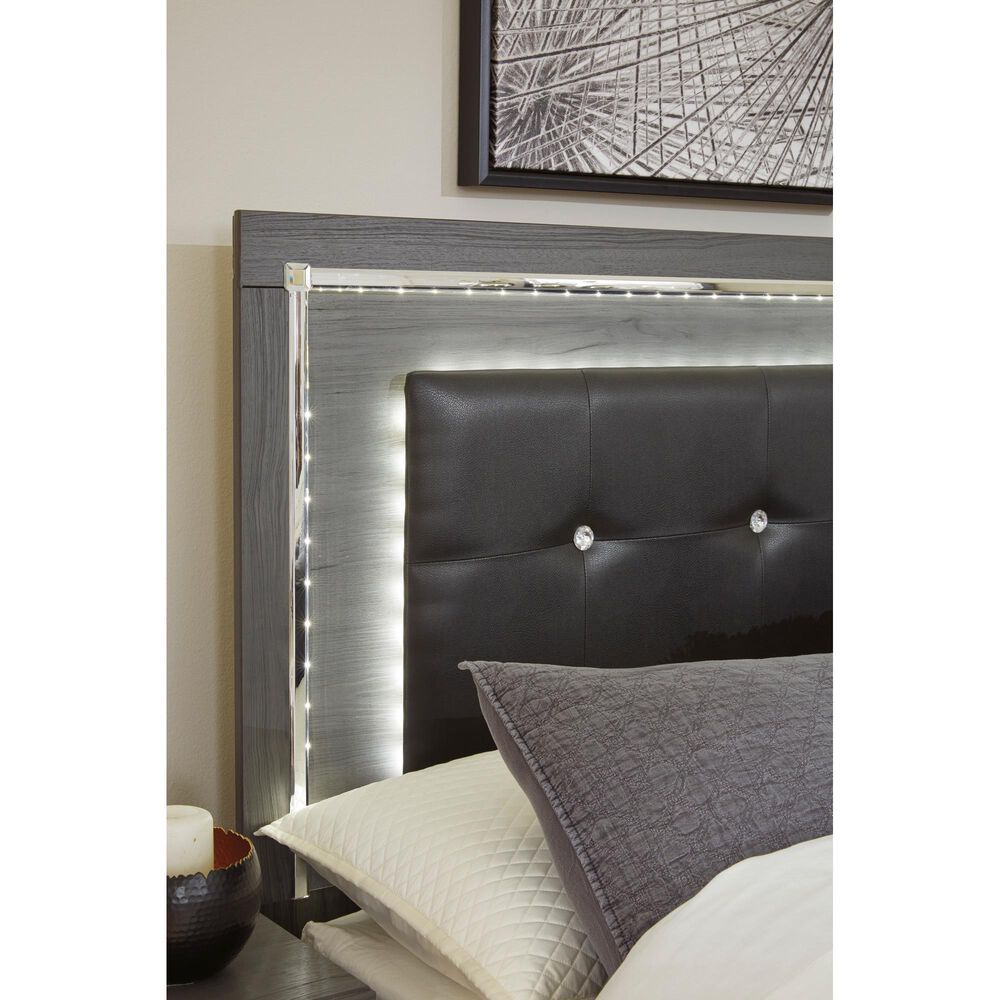 Signature Design by Ashley Lodanna Queen Panel Headboard in Gray NFM
