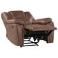 Steve Silver Katrine Manual Recliner in Chestnut Brown, , large