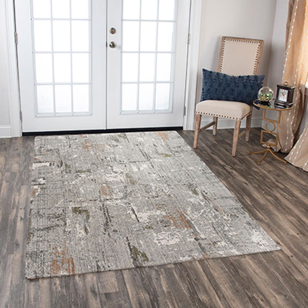 RIZZY Ankara ANK734 9&#39; x 12&#39; Gray Area Rug, , large