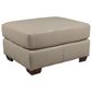 USA Premium Leather Ottoman in Pebble Bone, , large
