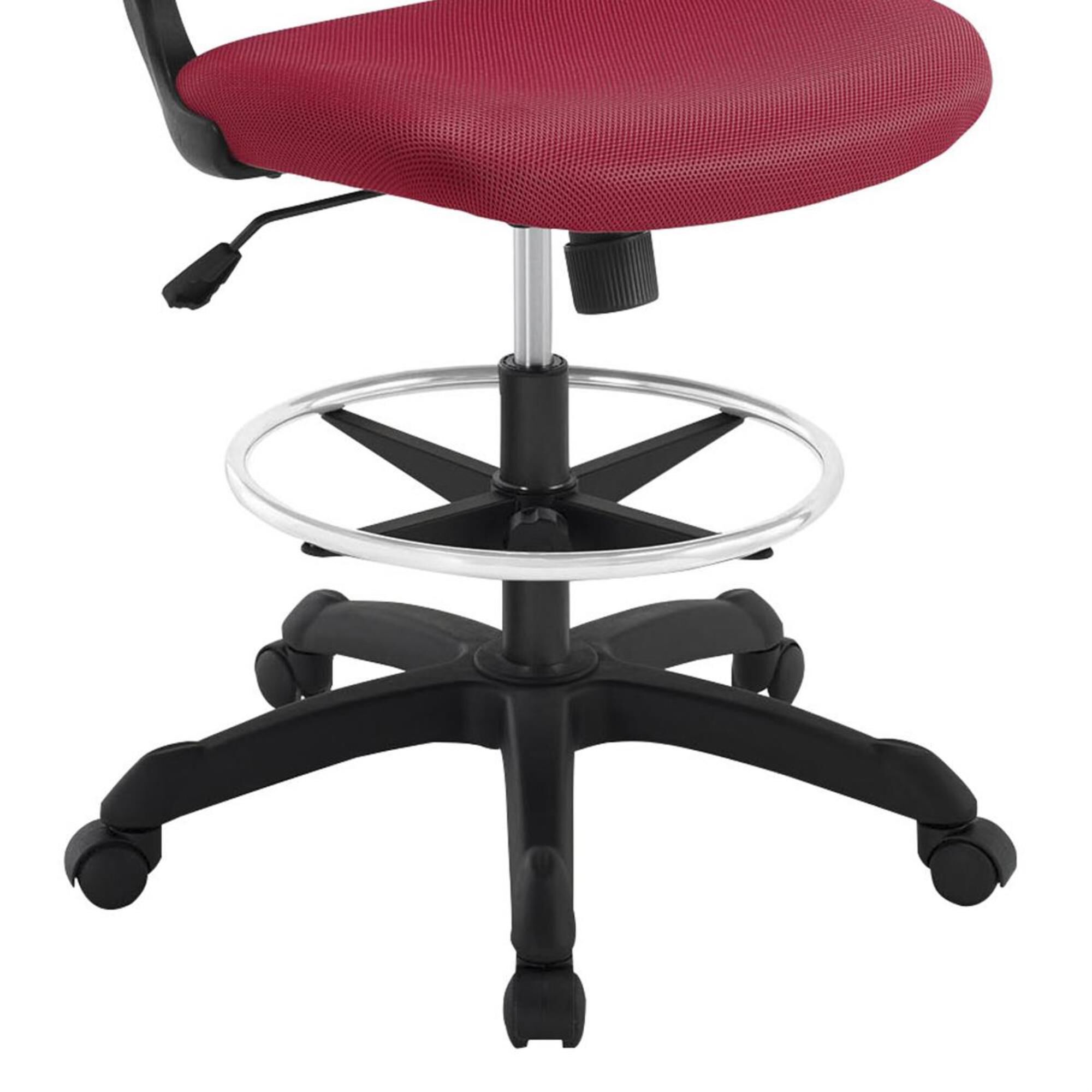 Modway veer drafting best sale stool