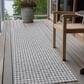 Dalyn Rug Company Hinton 2"3" x 12" Grey Indoor/Outdoor Runner, , large