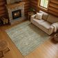 Dalyn Rug Company Soft Essentials Solid Sage 8" x 10" Indoor/Outdoor Area Rug, , large