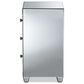 Baxton Studio Ralston 3-Drawer Nightstand in Mirrored, , large