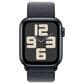 Apple Watch SE GPS + Cellular 40mm Midnight Aluminum Case with Ink Sport Loop, , large