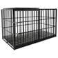 HOMLUX 61" Extra Large Heavy Duty Metal Dog Crate for Large Dogs in Black, , large