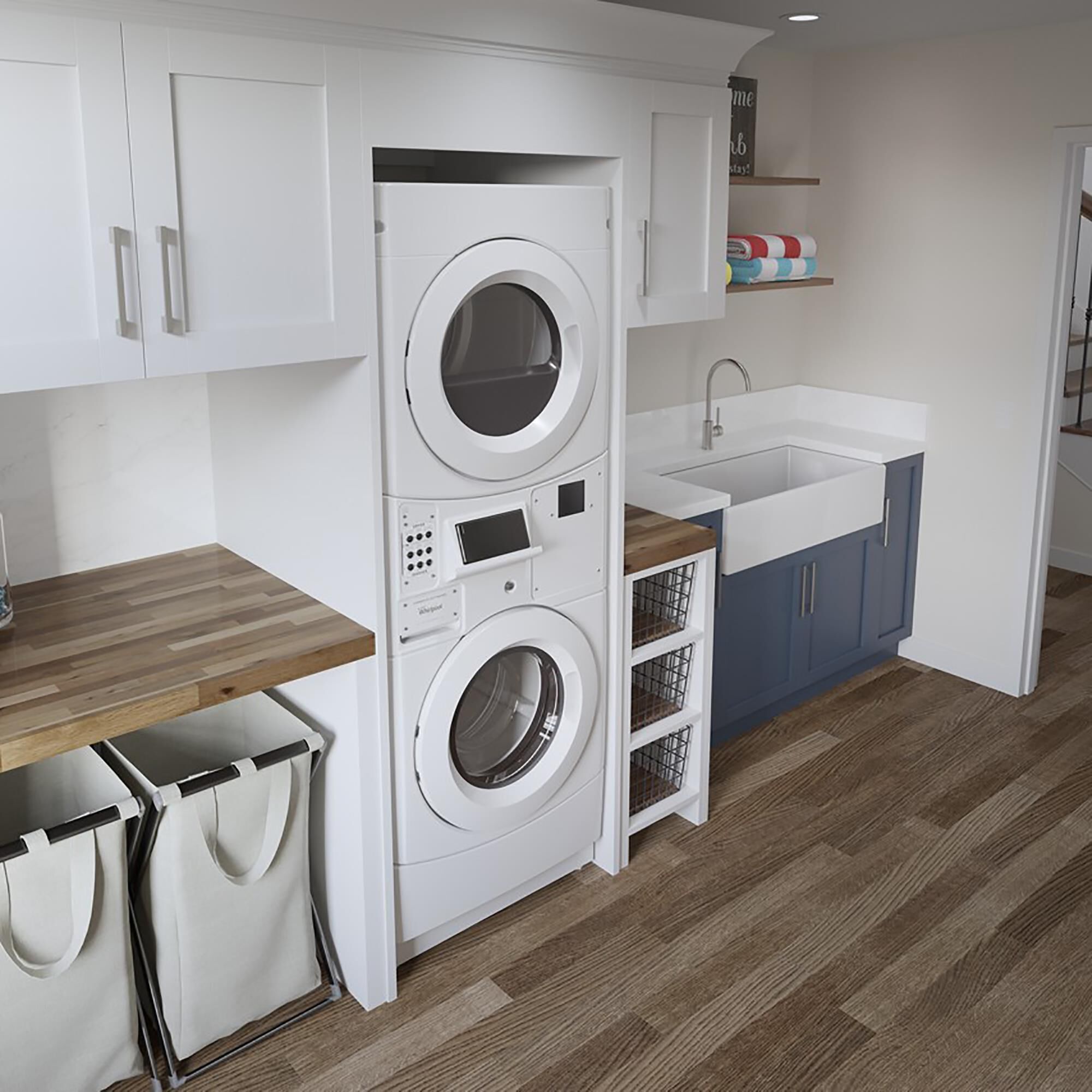 Kitchenaid stackable washer and dryer discount