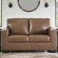 Ashley Bolsena Stationary Loveseat in Caramel, , large