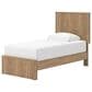 Ashley Gramburg 4 Piece Twin Platform Panel Bedroom Set in Warm Brown, , large