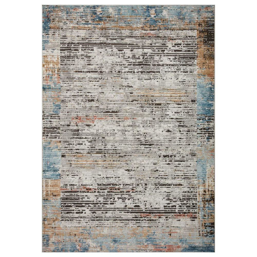 Loloi II Bianca 2"8" x 13" Ash and Multicolor Runner, , large
