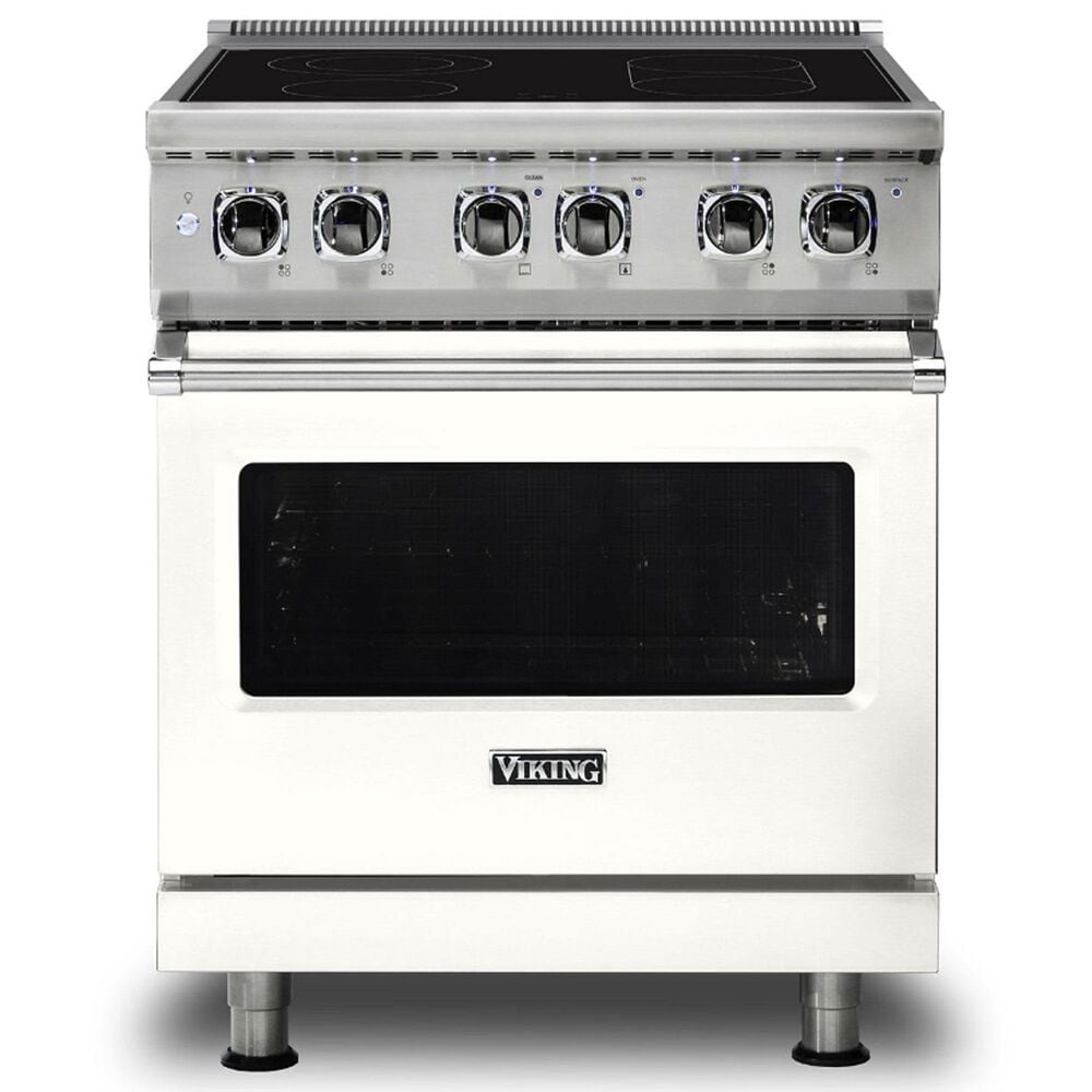 Viking Range 5 Series 4.7 Cu. Ft. Freestanding Electric Range in Pure White, , large
