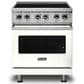 Viking Range 5 Series 4.7 Cu. Ft. Freestanding Electric Range in Pure White, , large