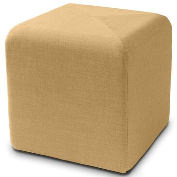 Jaxx Monroe Small Ottoman in Wheat Gold, , large