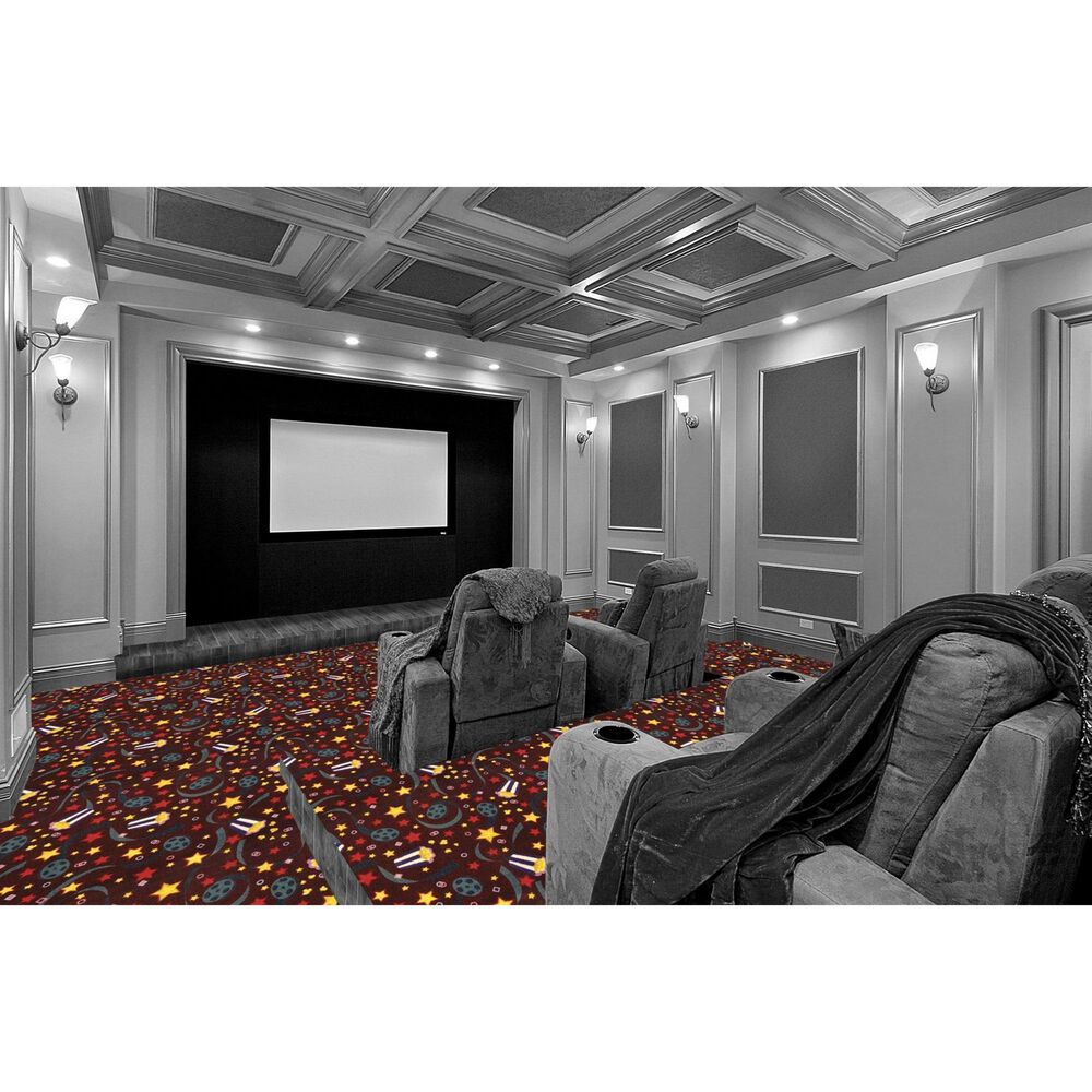 Milliken Brand Code Feature Film Essentials Carpet in Burgundy, , large
