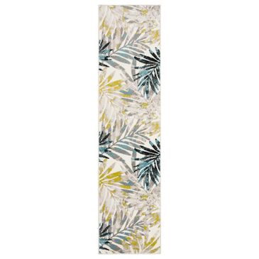 Safavieh Skyler SKY189G 2" x 8" Gray and Green Runner, , large