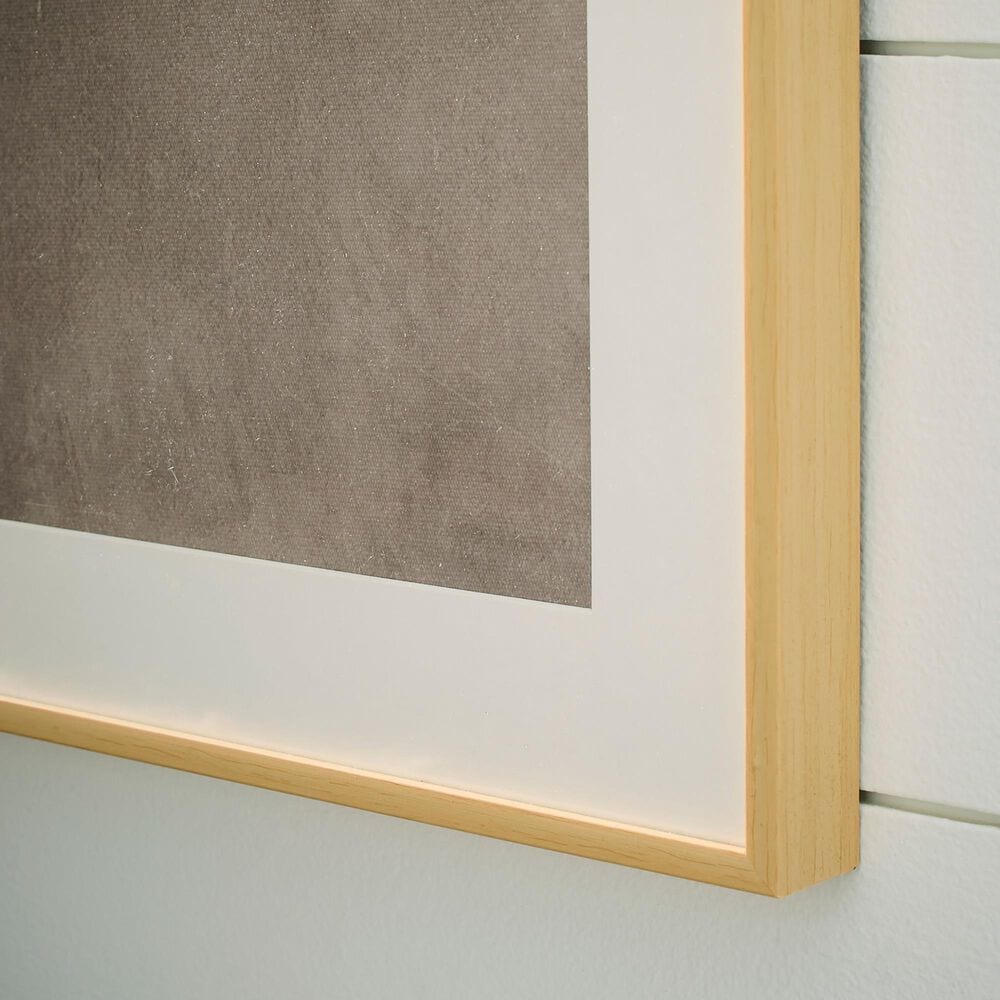 Ashley Hendridge 20" x 24" Wall Art in Taupe and White (Set of 3), , large