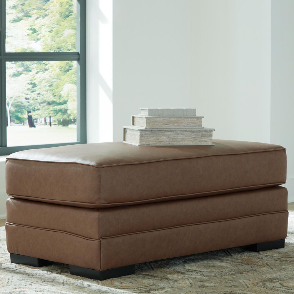 Ashley VillaCourt Ottoman in Caramel, , large