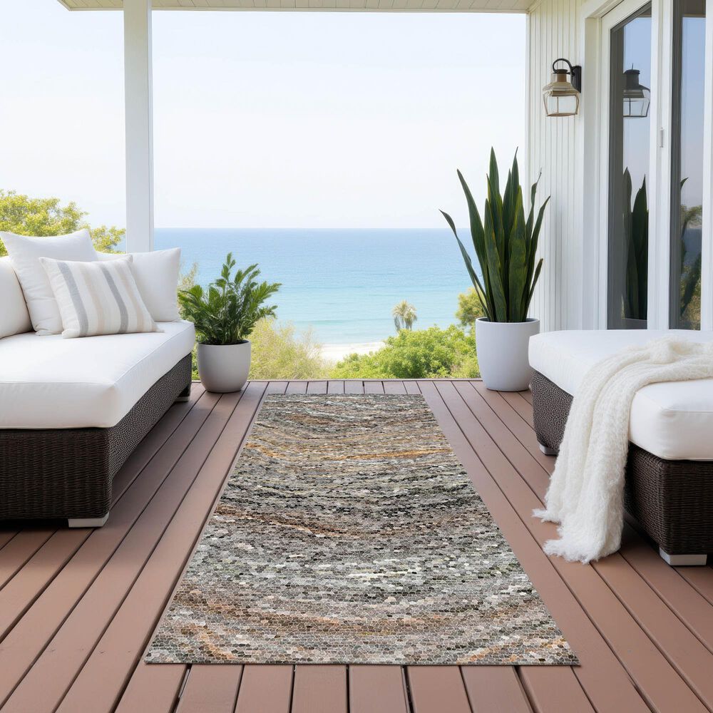 Dalyn Rug Company Lumara LM3 Pewter 2'3" x 7'6" Runner, , large