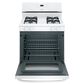 Hotpoint 30" Free-Standing Standard Clean Gas Range in White, , large