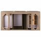 James Martin Vanities Portland 48" Single Bathroom Vanity in Whitewashed Walnut with Single Hole 3 cm White Zeus Quartz Top and Rectangular Sink, , large