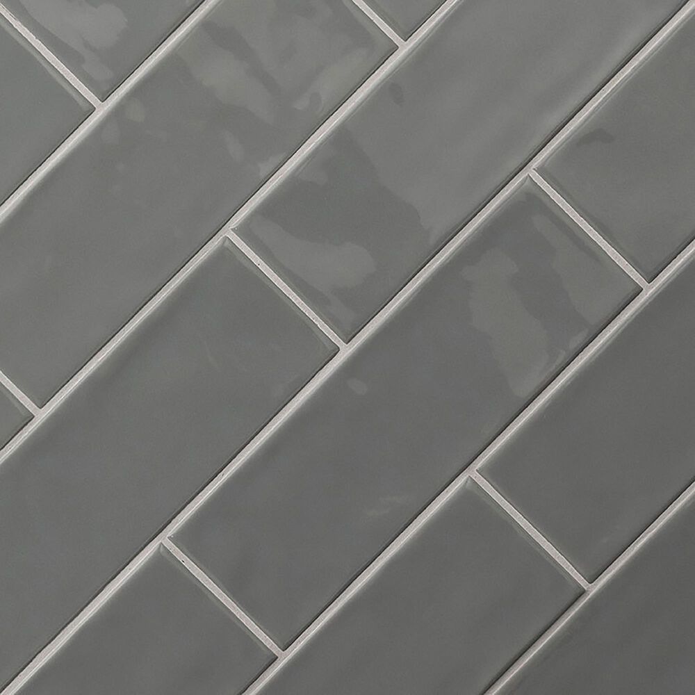 MS International Urbano Graphite 4&quot; x 12&quot; Ceramic Tile, , large
