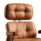 HOMLUX High Back Executive Office Chair with Suede Leather in Brown, , large