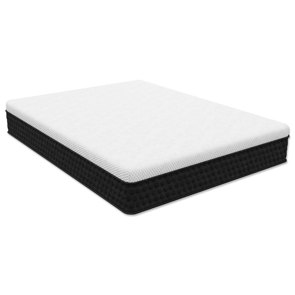 Hearth and Haven Diamond Landon Copper Cool Hybrid Firm Waterfall Top King Mattress, , large