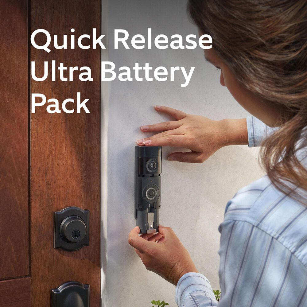 Ring 4K Pro Battery Doorbell in Deep Silver, , large