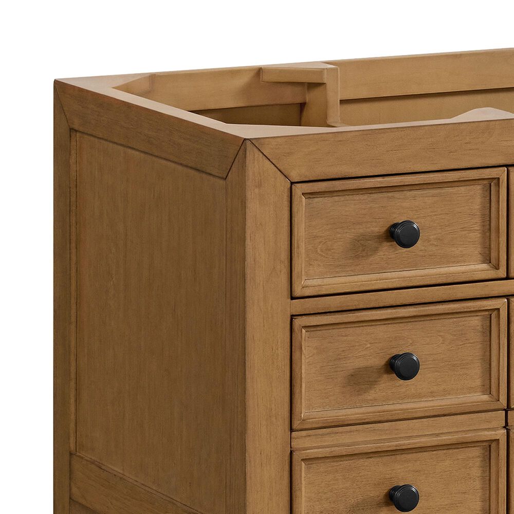 James Martin Malibu 48&quot; Single Bathroom Vanity Cabinet in Amber Birch, , large