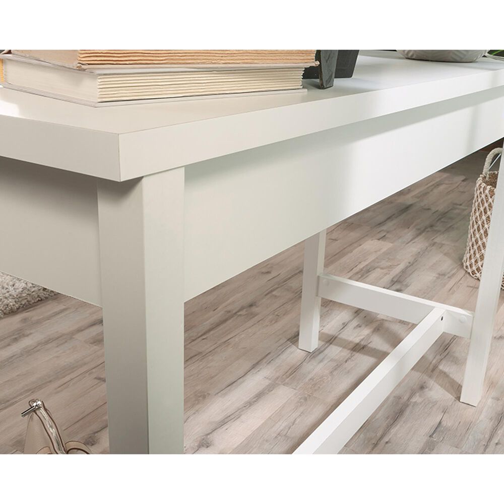 Sauder County Line Writing Desk in Soft White, , large