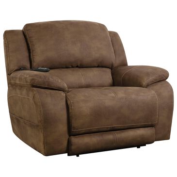 HomeStretch Triple Power Chair and A Half Recliner in Chocolate, , large