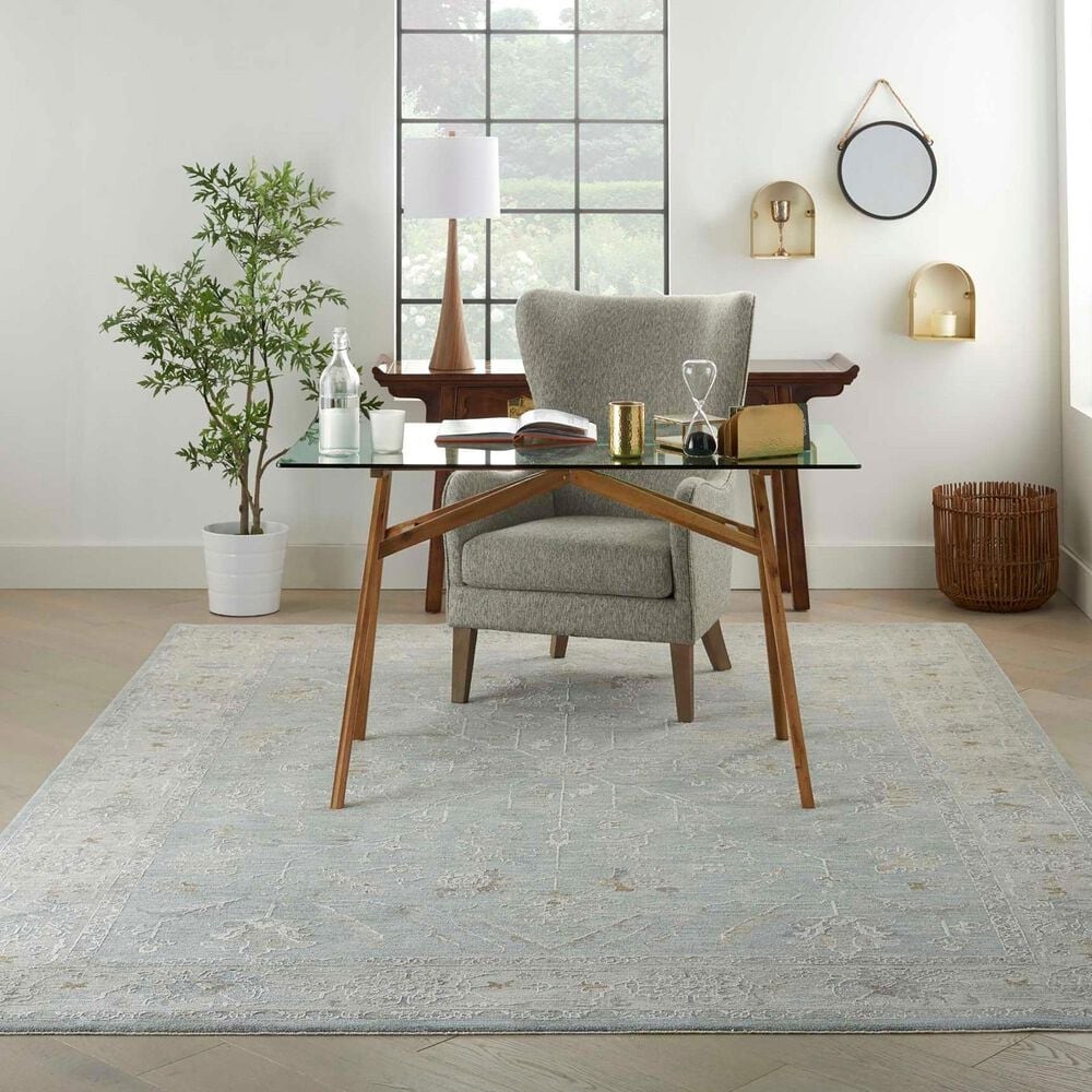 Nourison Infinite 9&#39;3&quot; x 12&#39;7&quot; Blue Area Rug, , large