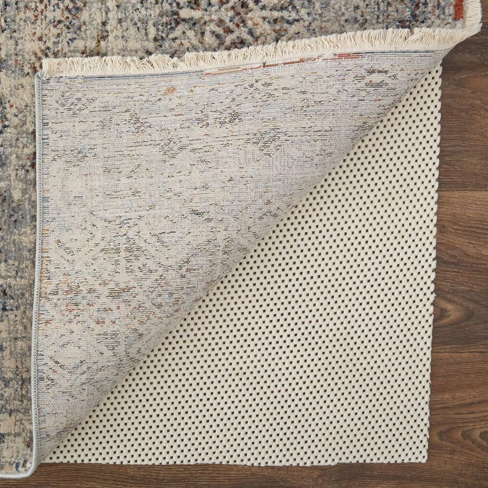 Feizy Kaia 2&#39;6&quot; x 10&#39; Gray Runner, , large
