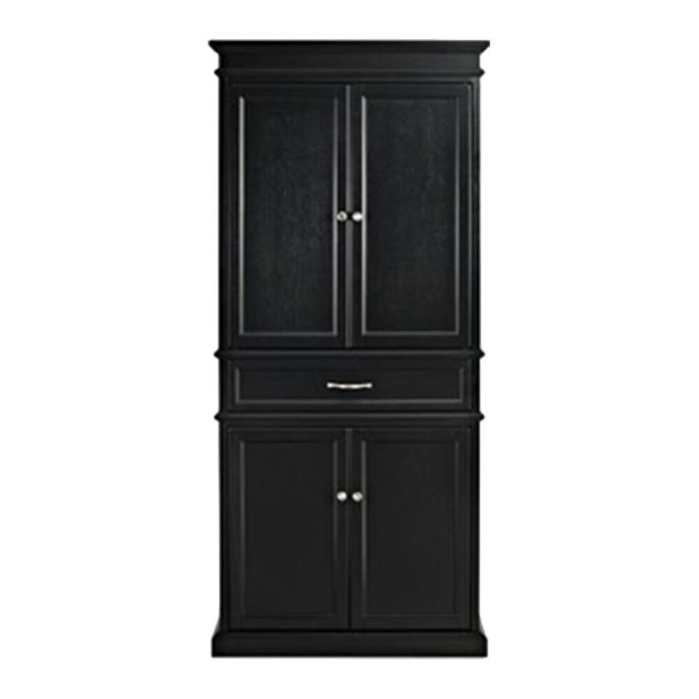 Crosley Furniture Parsons Pantry in Black, , large