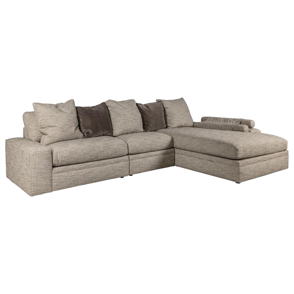 Jonathan Louis Mila 3-Piece Sectional in Verbatim Adobe, , large
