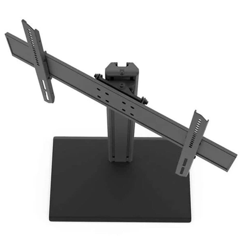 Kanto Adjustable Height and Swiveling Tabletop TV Stand for 40" - 75" TVs in Black, , large
