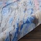 Nourison Prismatic PRS11 9"9" x 13"9" Silver, Purple and Blue Area Rug, , large
