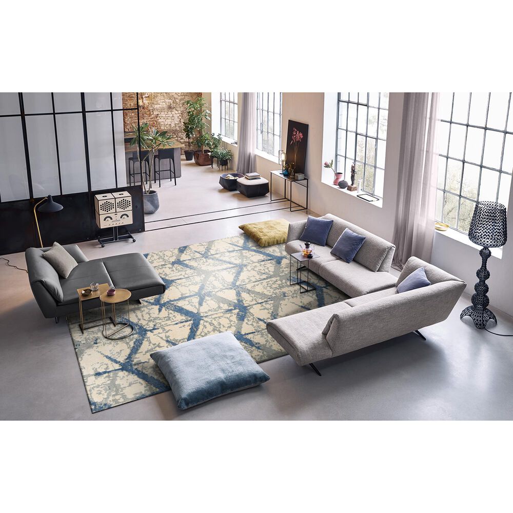 Radici USA Dora 6&#39; x 9&#39; Marin, Blue and Navy Area Rug, , large